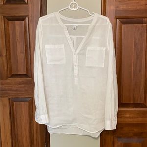 Old Navy Linen/cotton tunic - size L